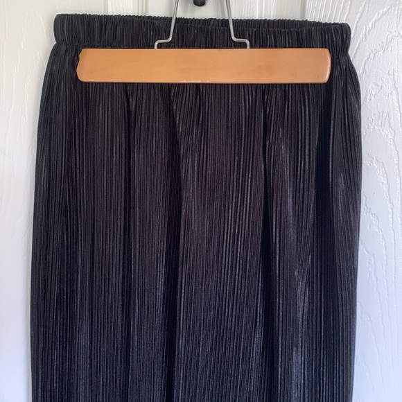 ASOS Long Tube Pencil Skirt Black Size 0 Y2K 90’s - Picture 3 of 10